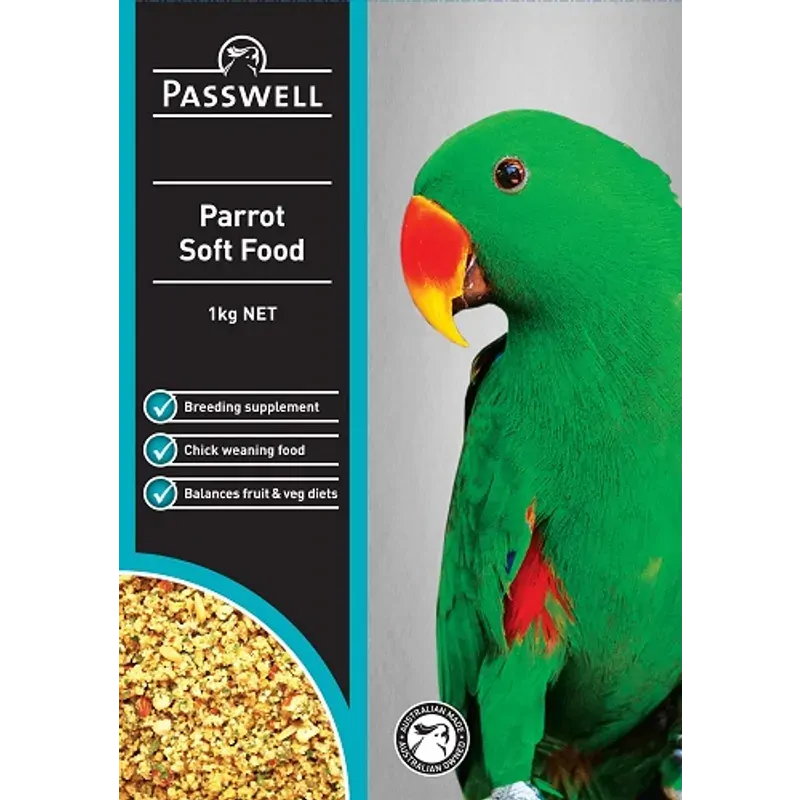 Passwell Parrot Soft Food 1Kg