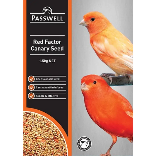 Passwell Red Factor Canary Seed 1.5Kg