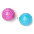 West Paw Boundr Fetch Dog Toys - Pack of 2 Balls - Hot Pink/ Aqua Blue