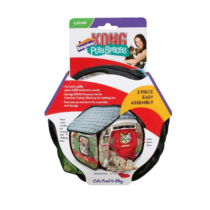 2 x KONG Play Spaces Bungalow Pop-Up Cat House
