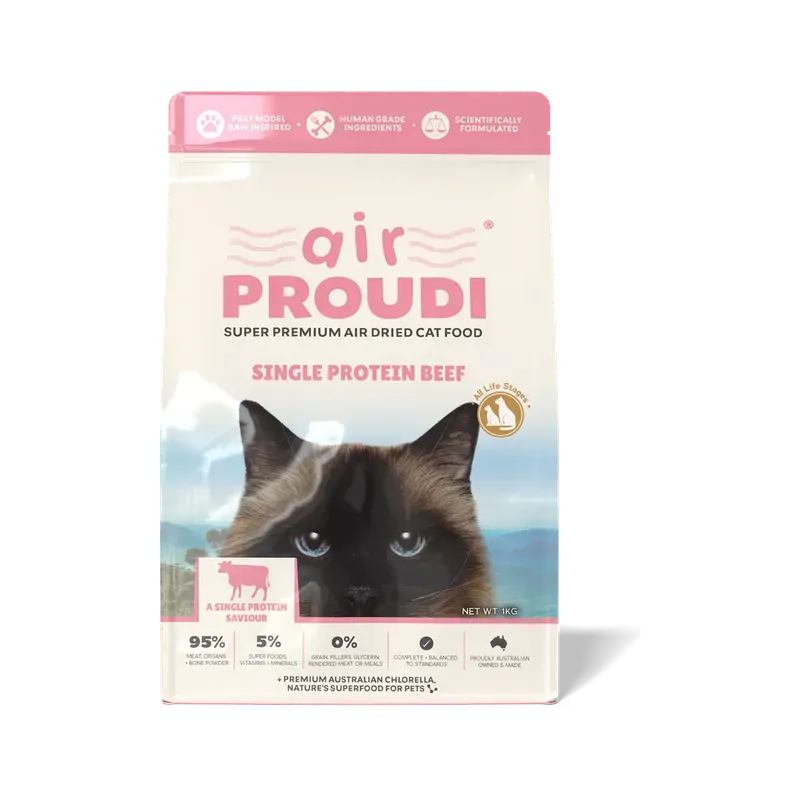 Airproudi Premium Air-Dried Cat Food Beef 400G
