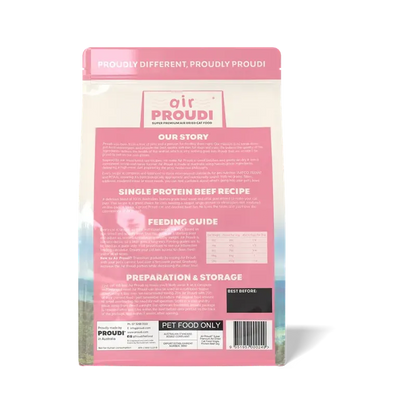Airproudi Premium Air-Dried Cat Food Beef 400G