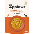 Applaws Cat Broth Pouch - Chkn & Pmpkn 70G 16Pk(Om16)