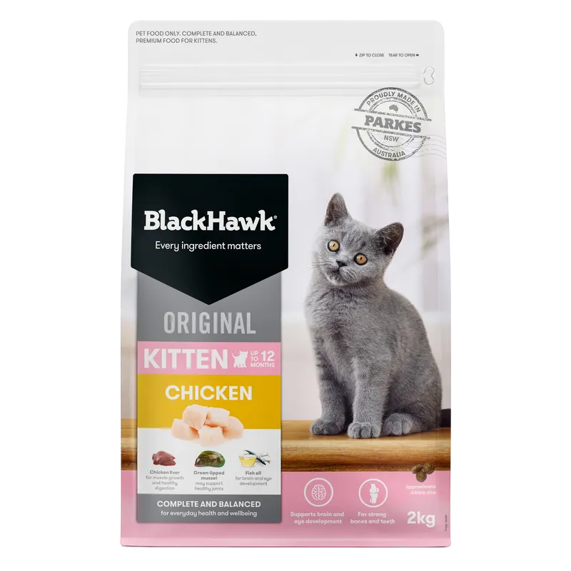 Black Hawk Kitten Chicken 2Kg