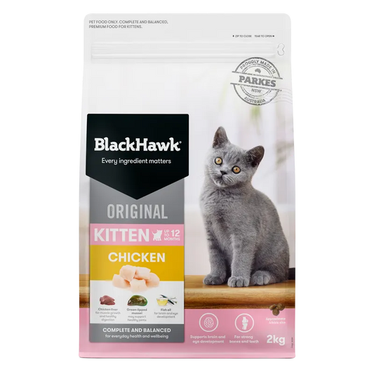 Black Hawk Kitten Chicken 2Kg