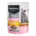Black Hawk Kitten Chicken In Gravy 85G 12Pack
