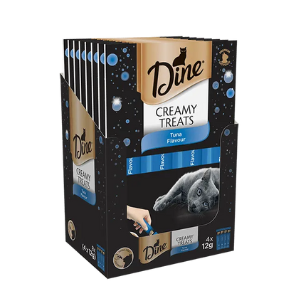 Dine Snacks Creamy Treats Tuna Flavour 40G 8Pack (336103)