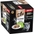 Dine Classic Kitten Chkn & Ocean Fish 28Pk