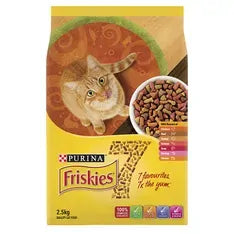 Purina Friskies Adult 7 Dry Cat Food 2.5kg