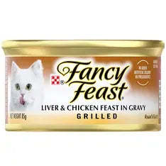 Fancy Feast Grilled Liver & Chicken 85G 24Pk (Om24)