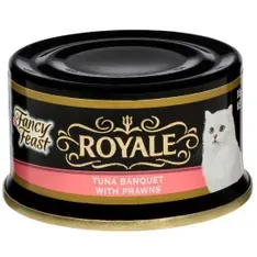 Fancy Feast Royale Tuna Bnqt W Prwn 85G 24 (Om24)