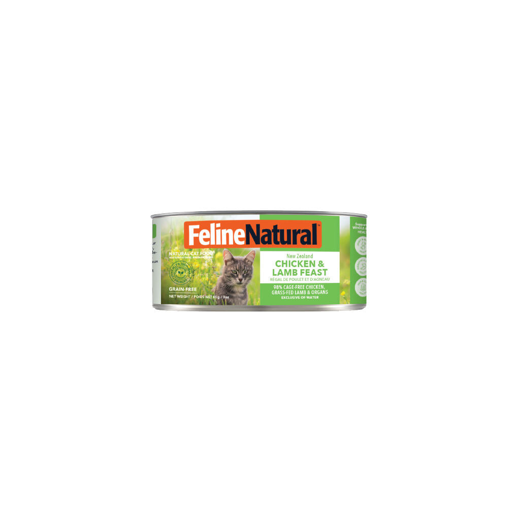Feline Natural Nz Chicken & Lamb Feast 85G 24Pk (Om24)