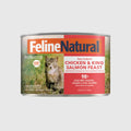 Feline Natural NZ Chicken and King Salmon Feast Cat Food 85g x 24 Pack