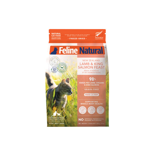 Feline Natural Fd Nz Lamb & King Salmon Feast 320G