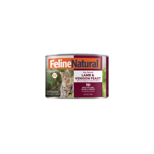 Feline Natural Nz Lamb & Venison Feast 170G 12Pk (Om12)