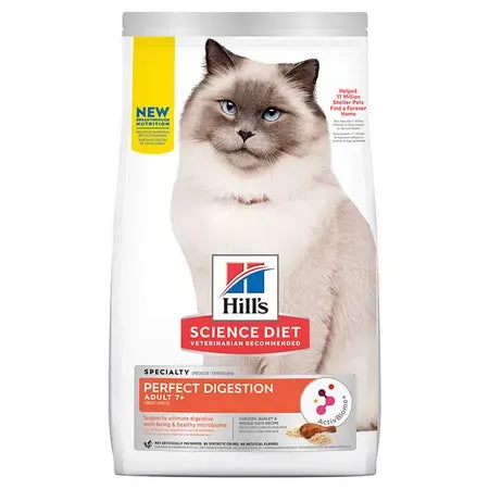 Hills Cat Adult 7+ Perfect Digestion Adult 2.72Kg