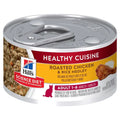 Hills Cat Adult Hlth Cuisn Chkn Rice Med 79G 24Pk(Om24)