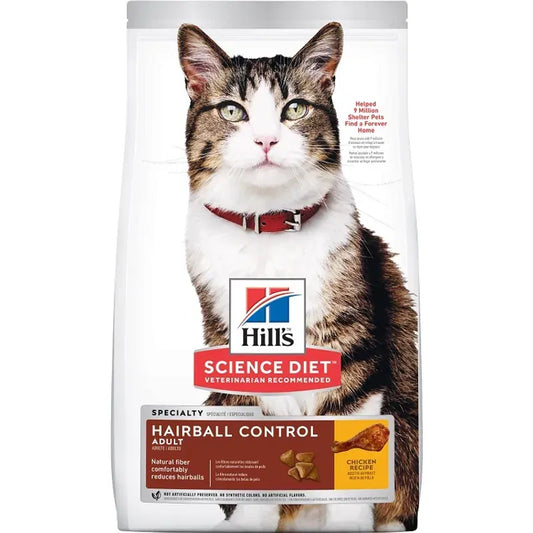 Hills Cat Adult Hairball Control 4Kg