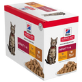 Hills Cat Adult Poultry Selection Variety Pouches 12Pk