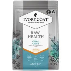Ivory Coat Raw Health Oral Care Adult Cat Food Chicken 4kg