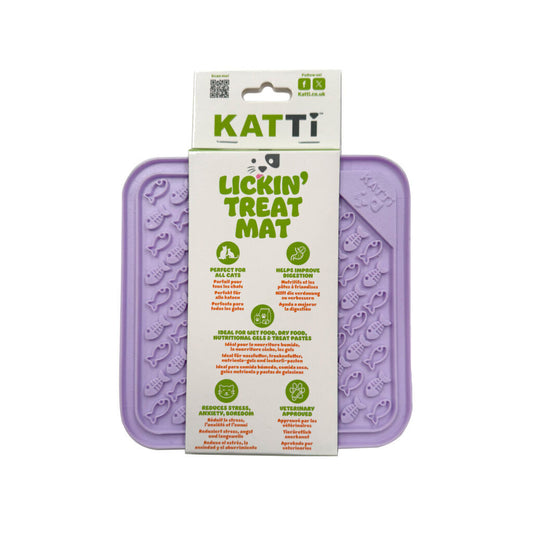 Katti Lickin Mat Fish Purple