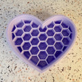 Katti Lickin Mat Heart Purple