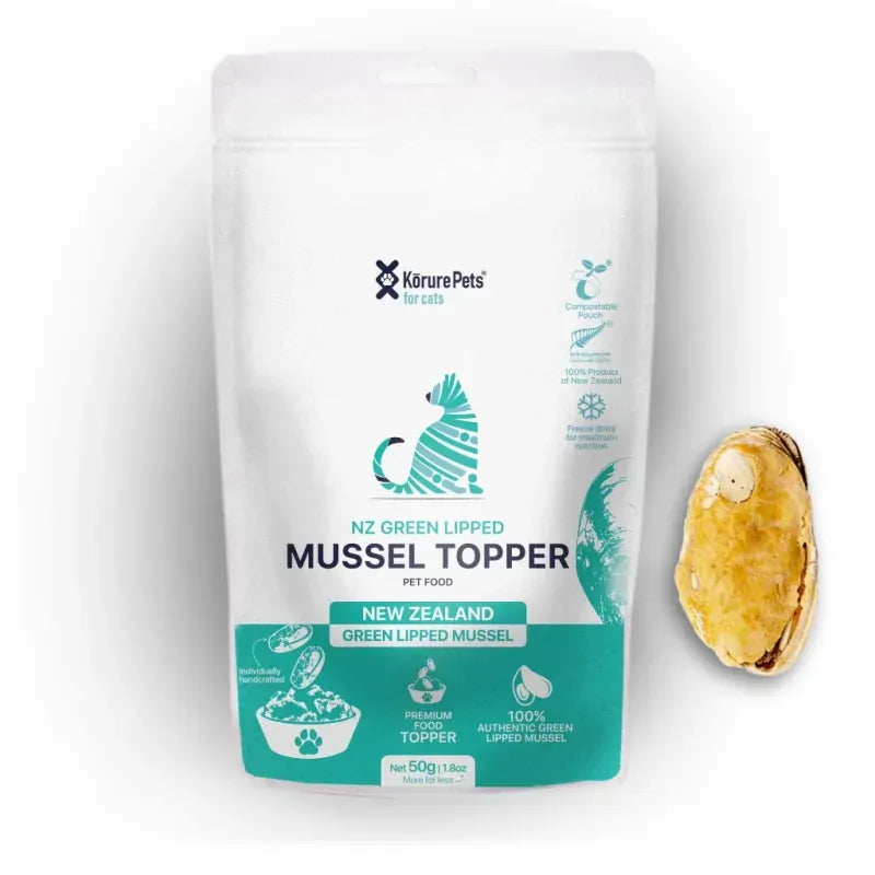 Korure Pets Omega-3 Mussel Cat Treats 50G