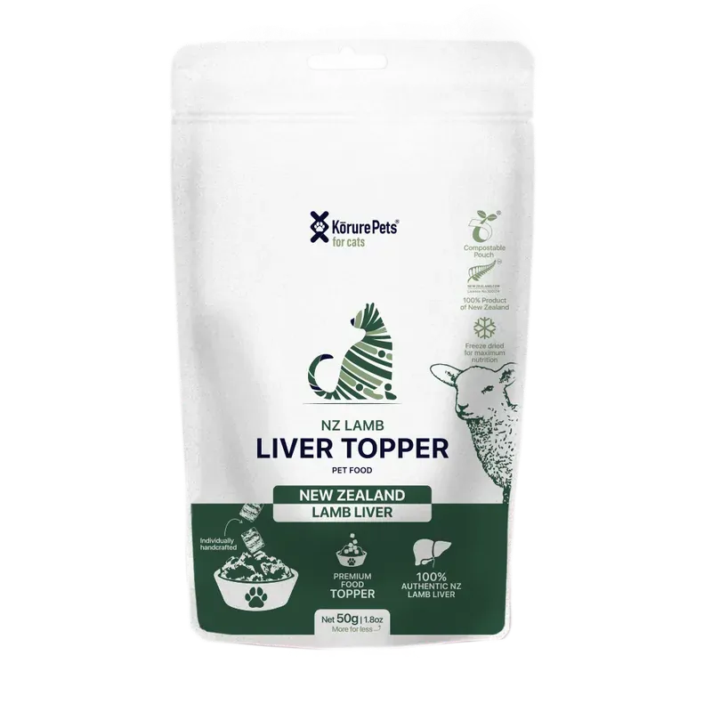 Korure Pets NZ Lamb Green Tripe Cat Treats 40g