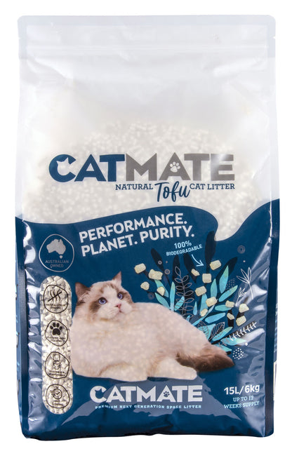 Catmate Natural Tofu Cat Litter 6Kg