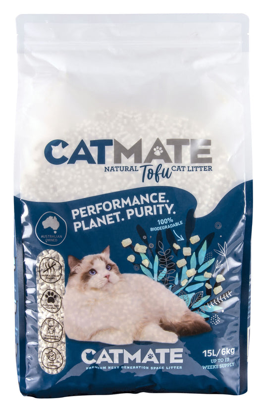 Catmate Natural Tofu Cat Litter 6Kg