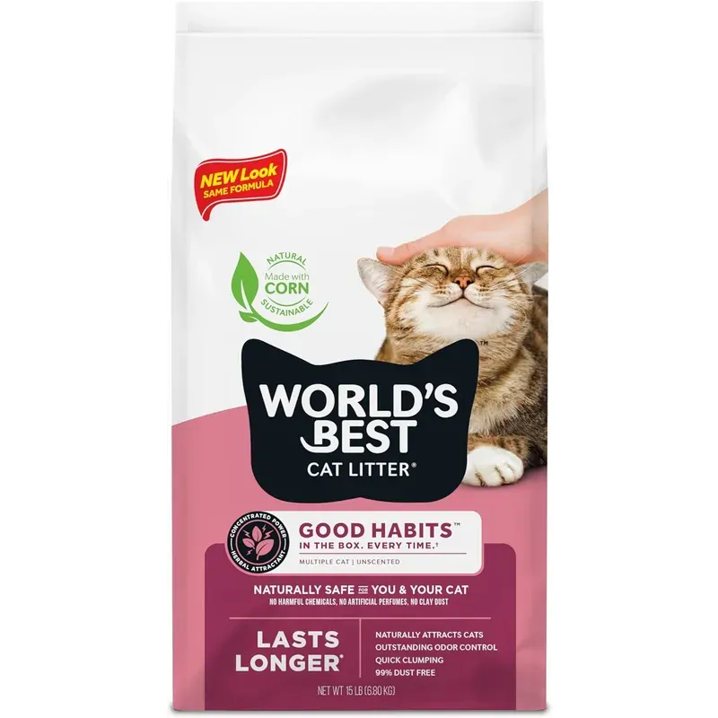 Worlds Best Cat Litter Clumping 6.8Kg