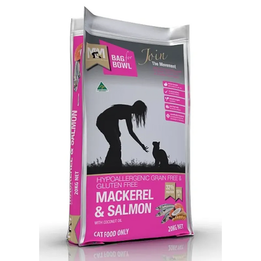 Meals for Meows Grain Free Mackerel and Salmon Dry Cat Food 20kg