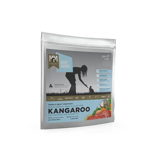 Meals for Meows Grain Free Single Protein Kangaroo Dry Cat Food 2.5kg