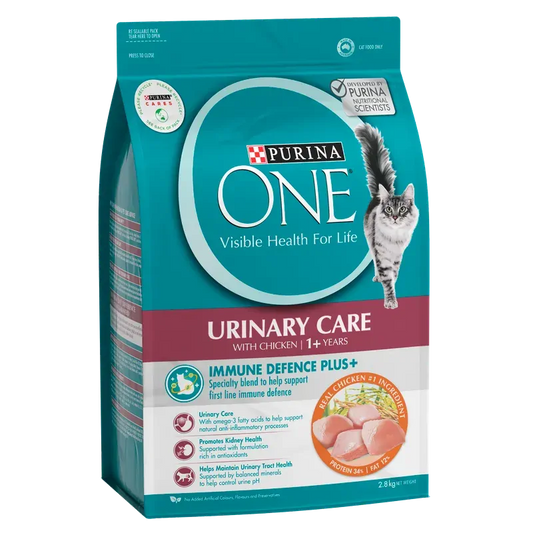 Purina One Cat Adult Dry Uth Chicken 2.8Kg