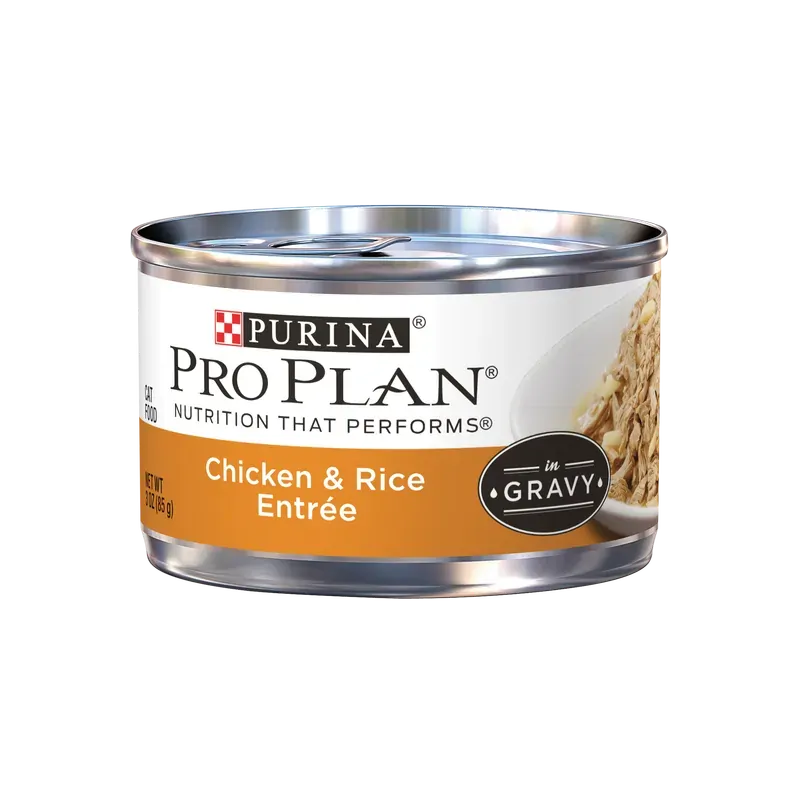 Pro Plan Cat Chicken & Rice In Gravy 85G 24Pk(Om24)