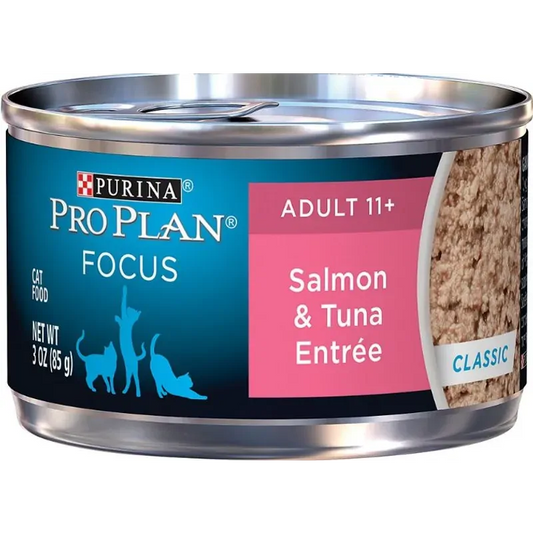 Pro Plan Cat Snr Slmn Tuna Ent 85G 24Pk(Om24)