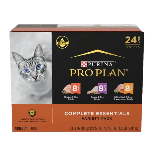 Pro Plan Adult Cat Poultry Favorites Variety 24Pk