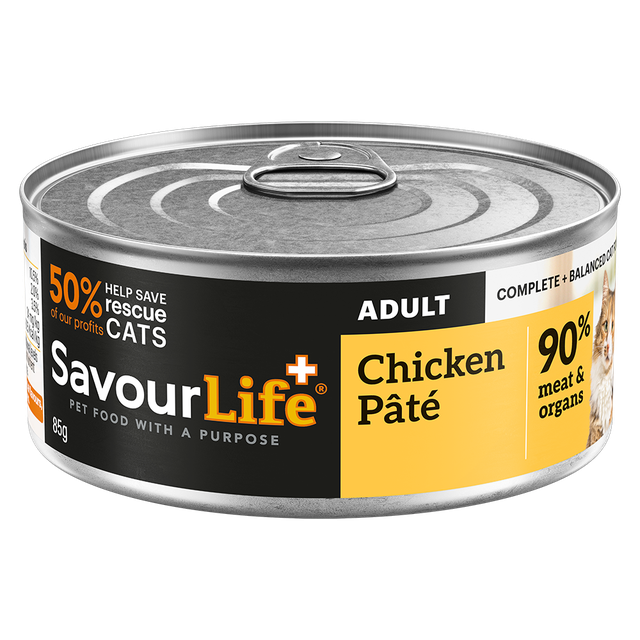 Savourlife Chicken Adult Cat Food 85G 12Pk (Om12)