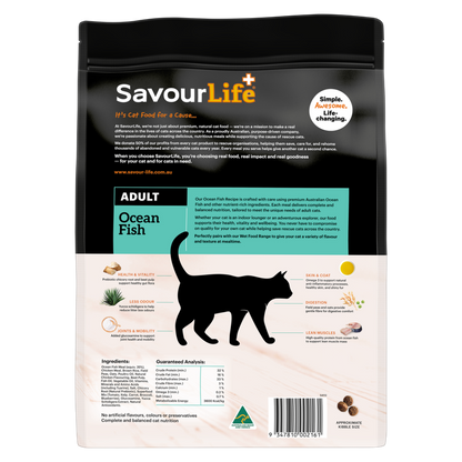 Savourlife Ocean Fish Adult Cat Dry Food 4Kg