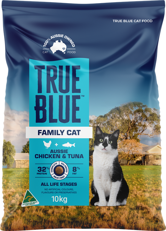 True Blue Family Cat Aussie Chicken & Tuna 10kg