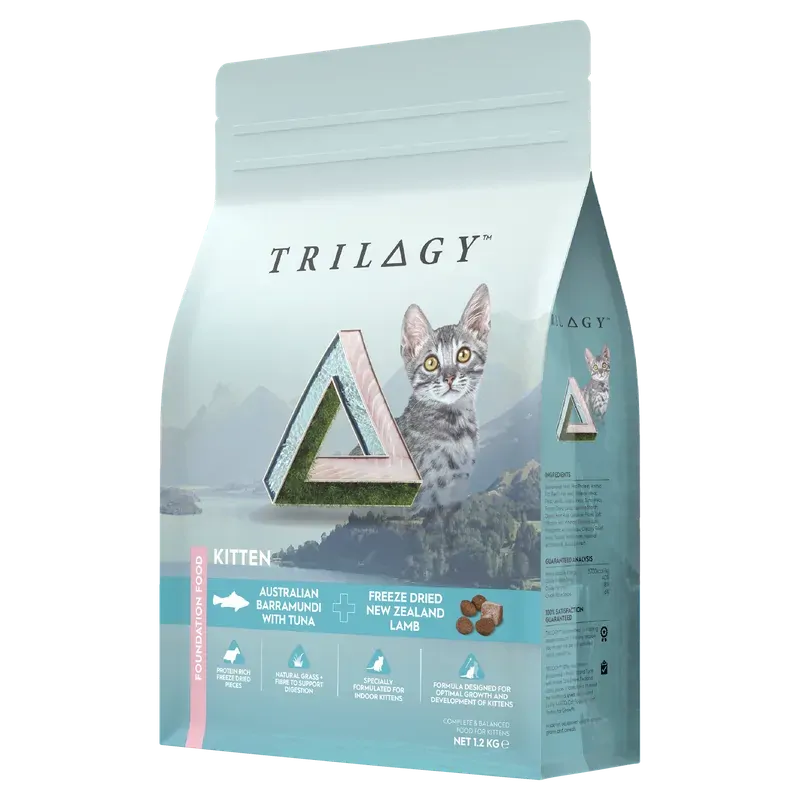 Trilogy Kitten Barramundi & Tuna 1.2Kg