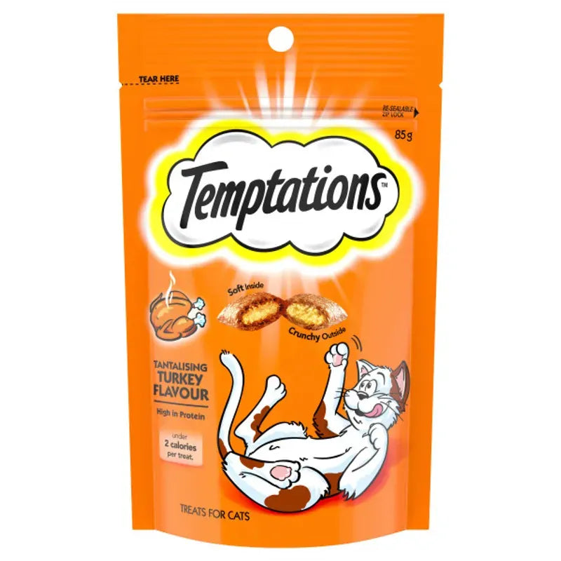 Temptations Snacks Tantalising Turkey 85g 6 Pack