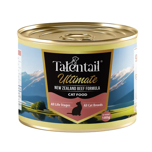 Talentail Ultimate New Zealand Beef Cat Food 180G X12 (Om12)