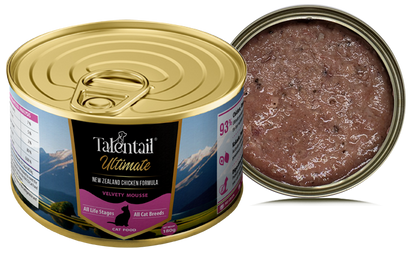 Talentail Ultimate Nz Chicken Mousse Cat 180G X12 (Om12)