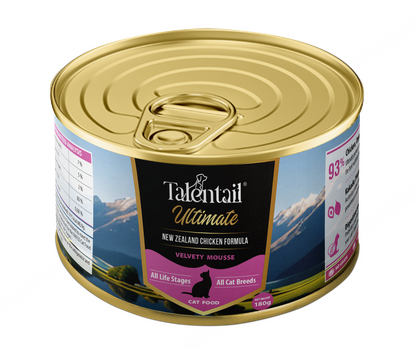 Talentail Ultimate Nz Chicken Mousse Cat 180G X12 (Om12)