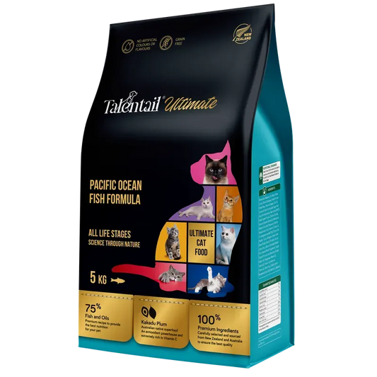 Talentail Ultimate Pacific Ocean Fish Cat Food 5Kg