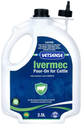 Vetsense Ivermec Pour-On For Cattle 2.5L