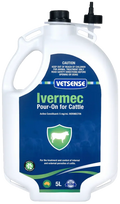 Vetsense Ivermec Pour-On for Cattle 5L