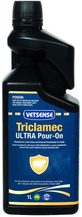 Vetsense Triclamec Ultra Pour-On 1L For Cattle