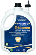 Vetsense Triclamec Ultra Pour-On for Cattle 2.5L